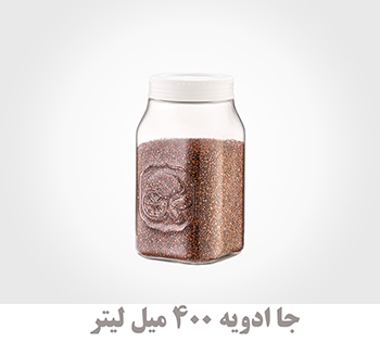 جاادویه پت چهارگوش 400 میلی لیتر لیمون کد 2312 
