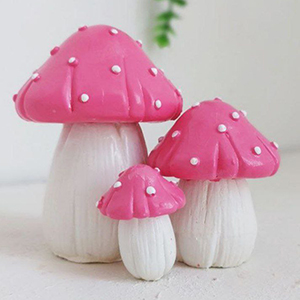 ست قارچ فانتزی سه سایز 