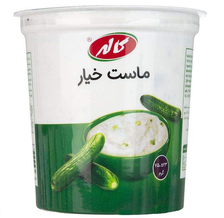مشخصات ، قیمت و خرید انلاین  ماست خیار کاله مقدار 750 گرم  