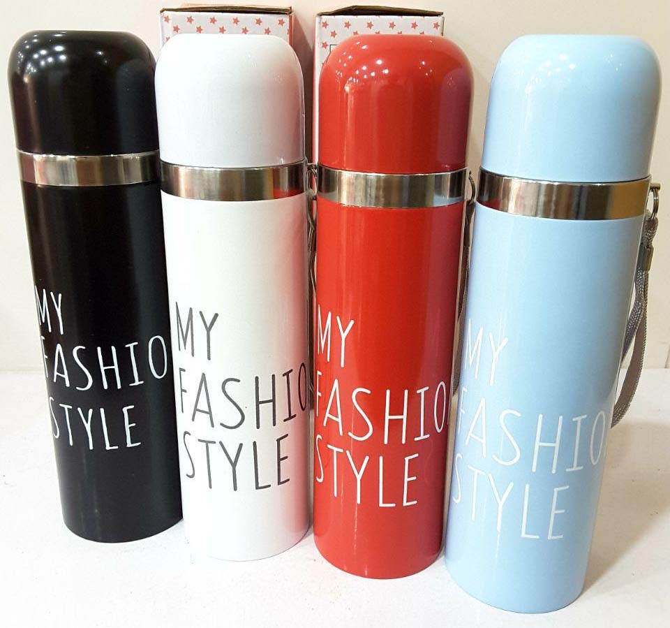 مشخصات ، قیمت و خرید انلاین فلاسک نیم لیتری استیل My Fashion    