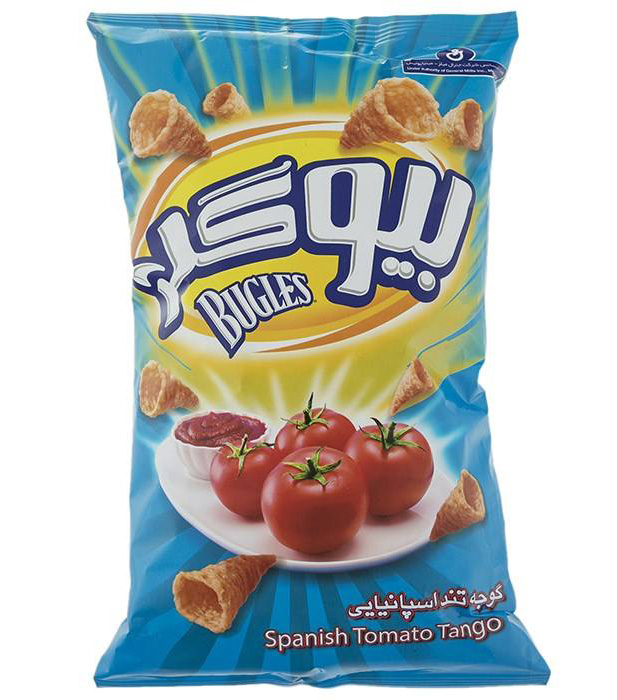 مشخصات ، قیمت و خرید انلاین  بیوگلز با طعم گوجه تند اسپانیایی چی توز مقدار 90 گرم  