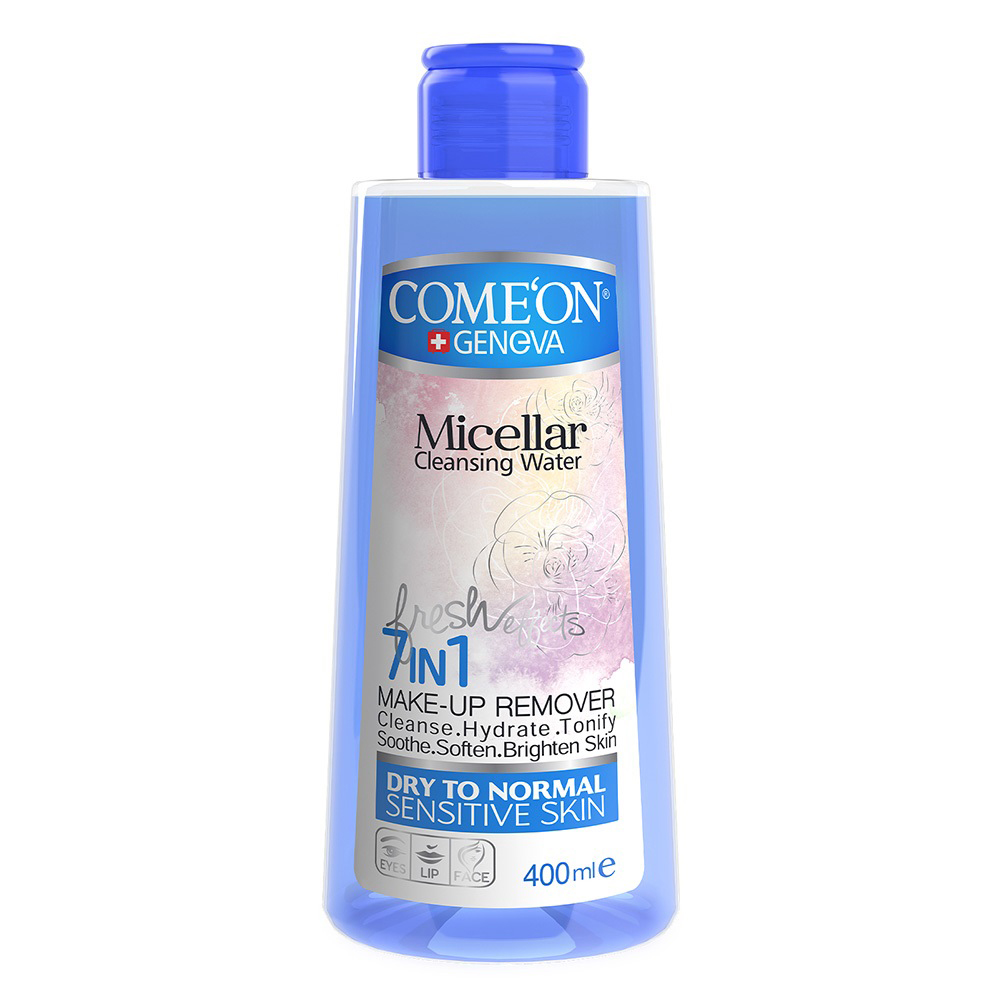مشخصات ، قیمت و خرید انلاین آب پاک کننده آرایش صورت کامان مدل DRY SKIN حجم 400 میلی لیتر        